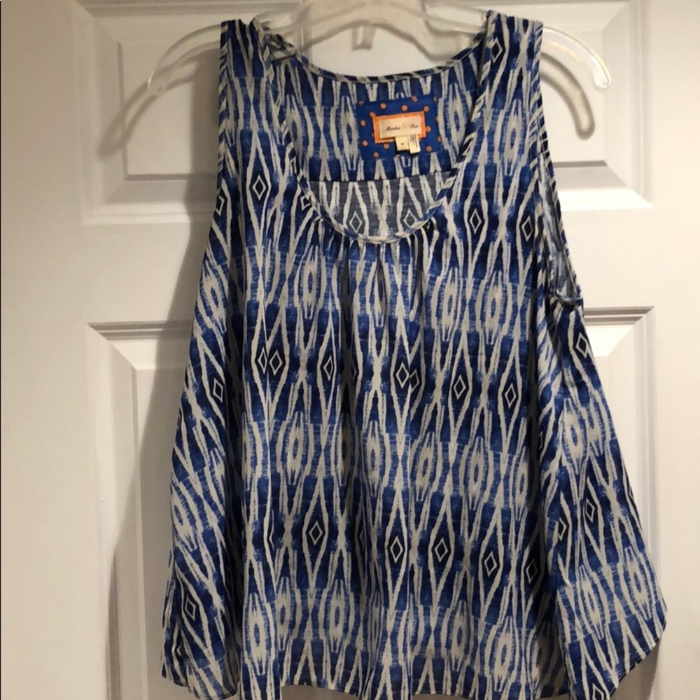 Meadow Rue Blue Tank